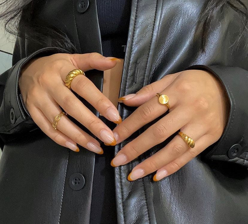 ALISSE 18K GOLD PLATED RING