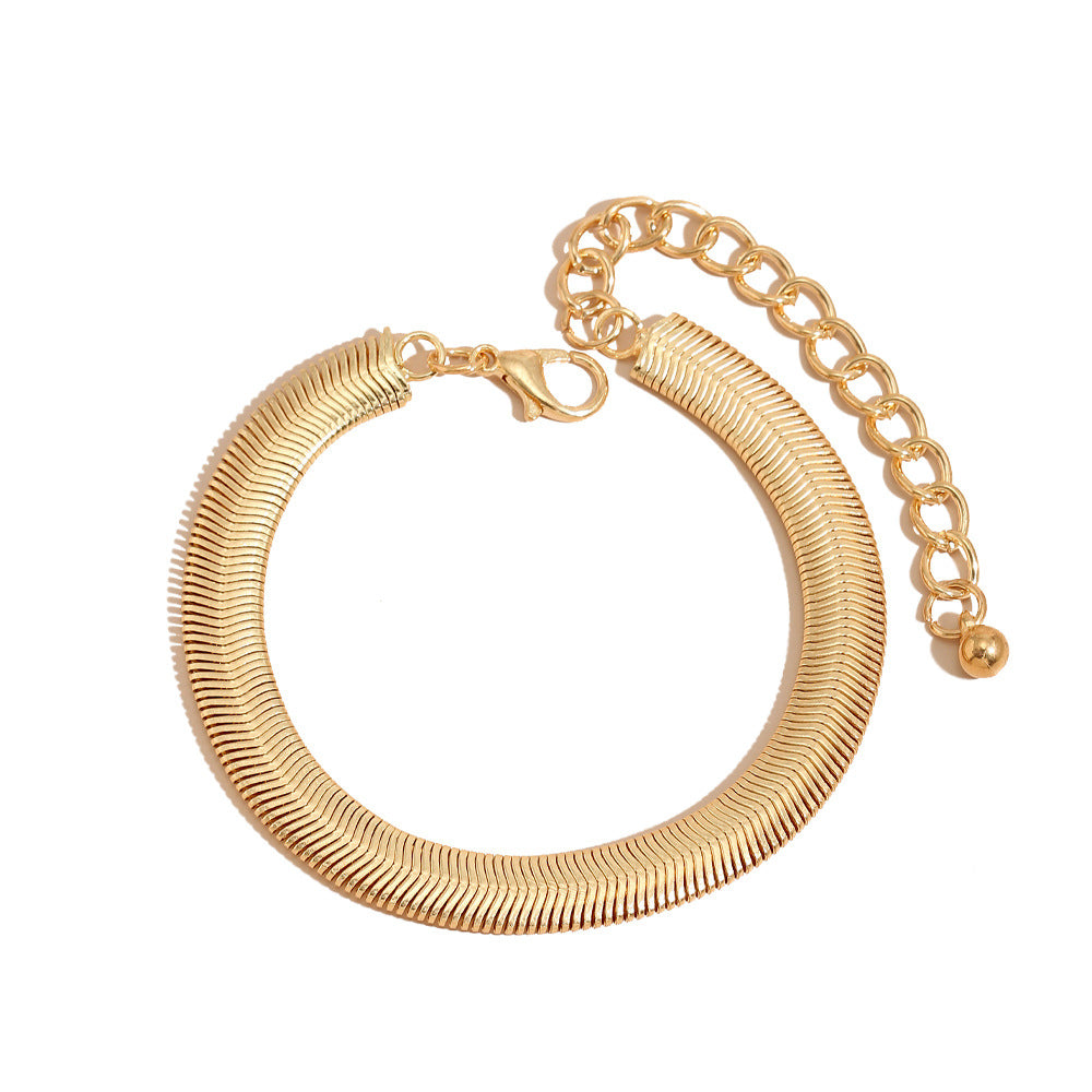 Golden Snake Bracelet